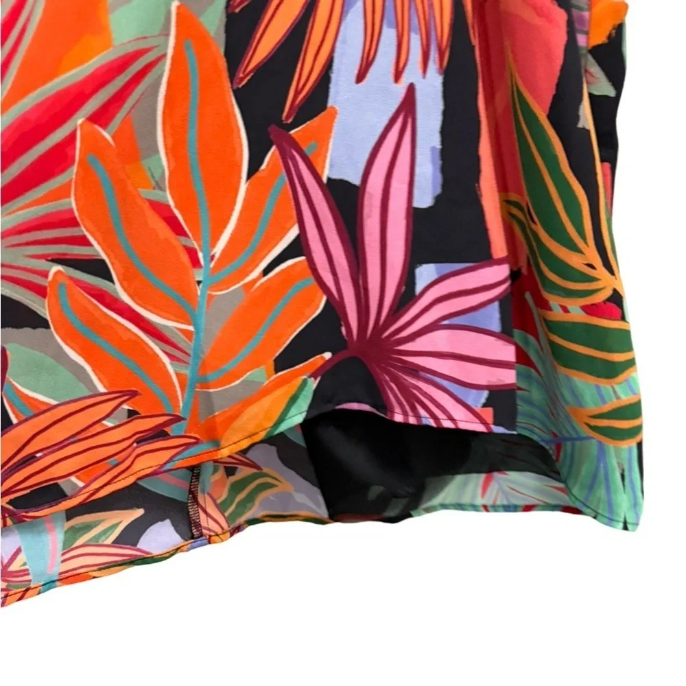 SHOW ME YOUR MUMU Go Out Cut Out Mini Dress Tropical Paradise Size Medium - Picture 9 of 16